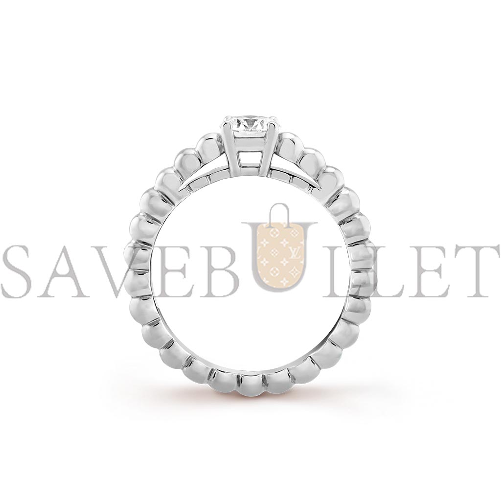 VAN CLEEF ARPELS PERLÉE SOLITAIRE 0.50 CT EVVS2 - WHITE GOLD  VCARO1VP00